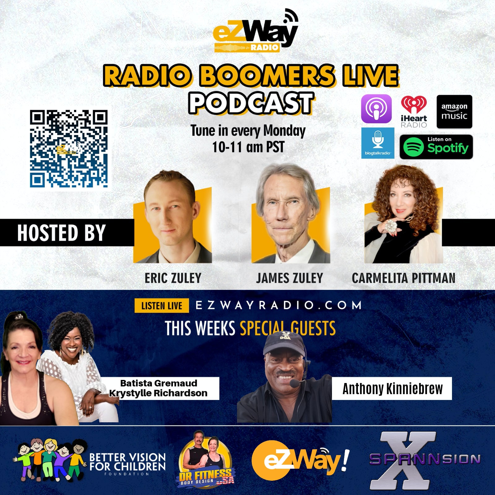 Radio Boomers Live March 13th Feat. Dr Fitness USA, Sir Anthony, Sir Anthony Kinniebrew