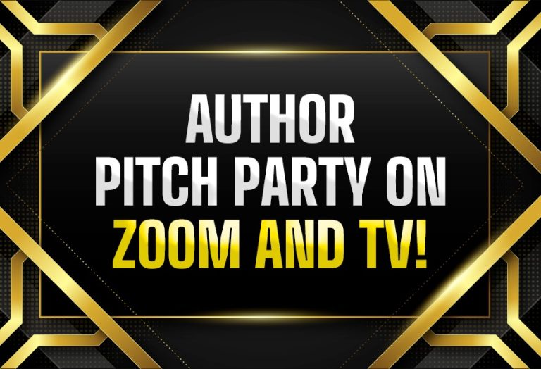 Join the Ultimate Author Pitch Party on Zoom and TV