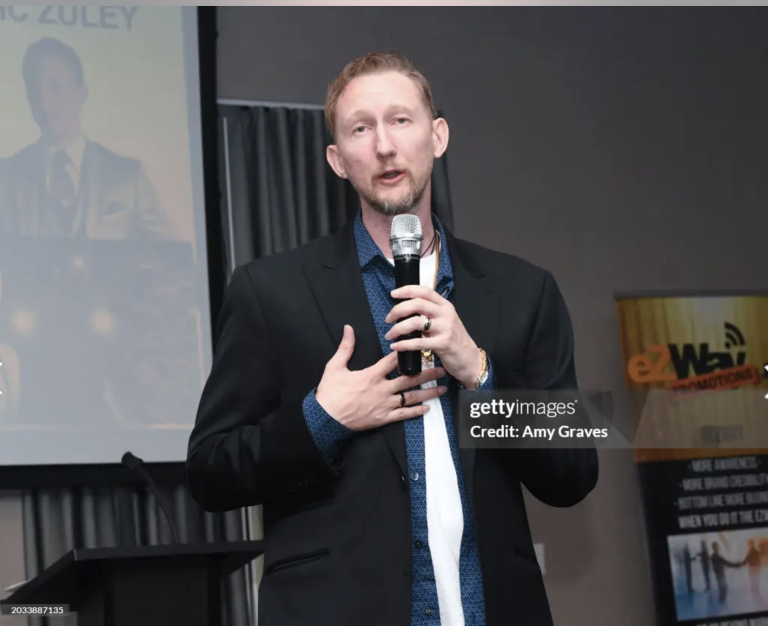 Dr. Eric Zuley Arrives, Speaks and Performs at Innergy Magazine Voices Heard