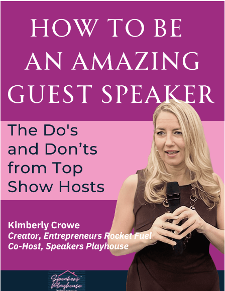 HOW TO BE AN AMAZING GUEST SPEAKER 