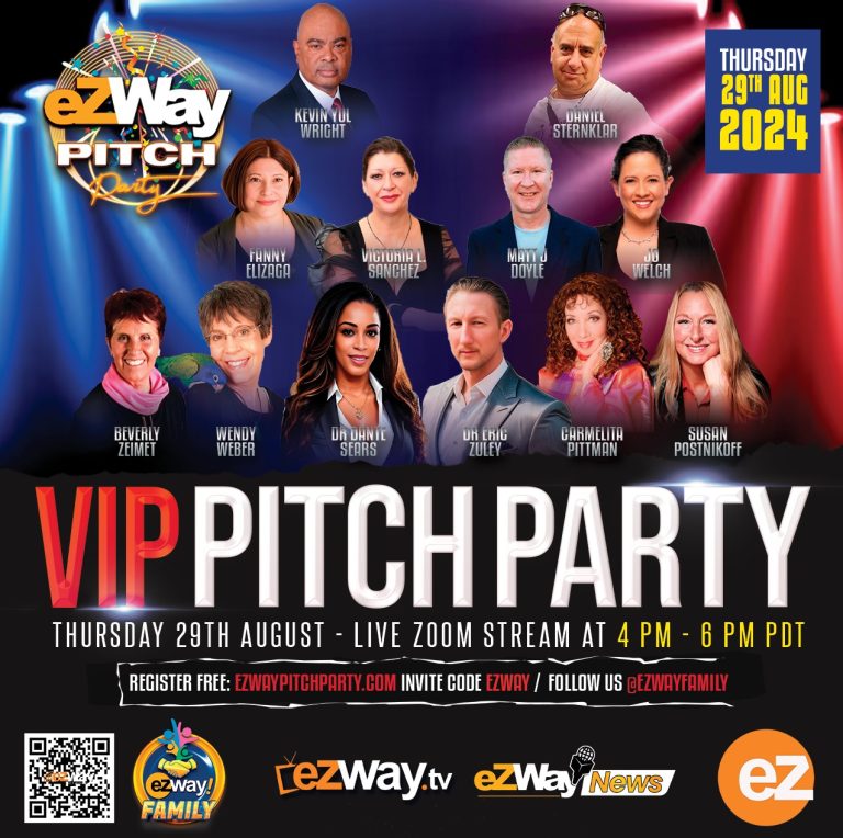 VIP PITCH PARTY STARTS NOW!