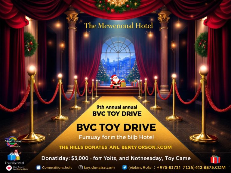 BVC TOY DRIVE WITH TOYS FOR TOTS SUCCESS