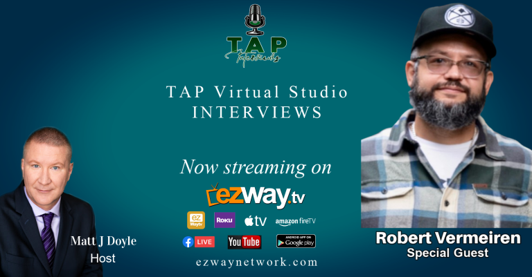 Robert Vermeiren on S:23, E:13. TAP Interviews!
