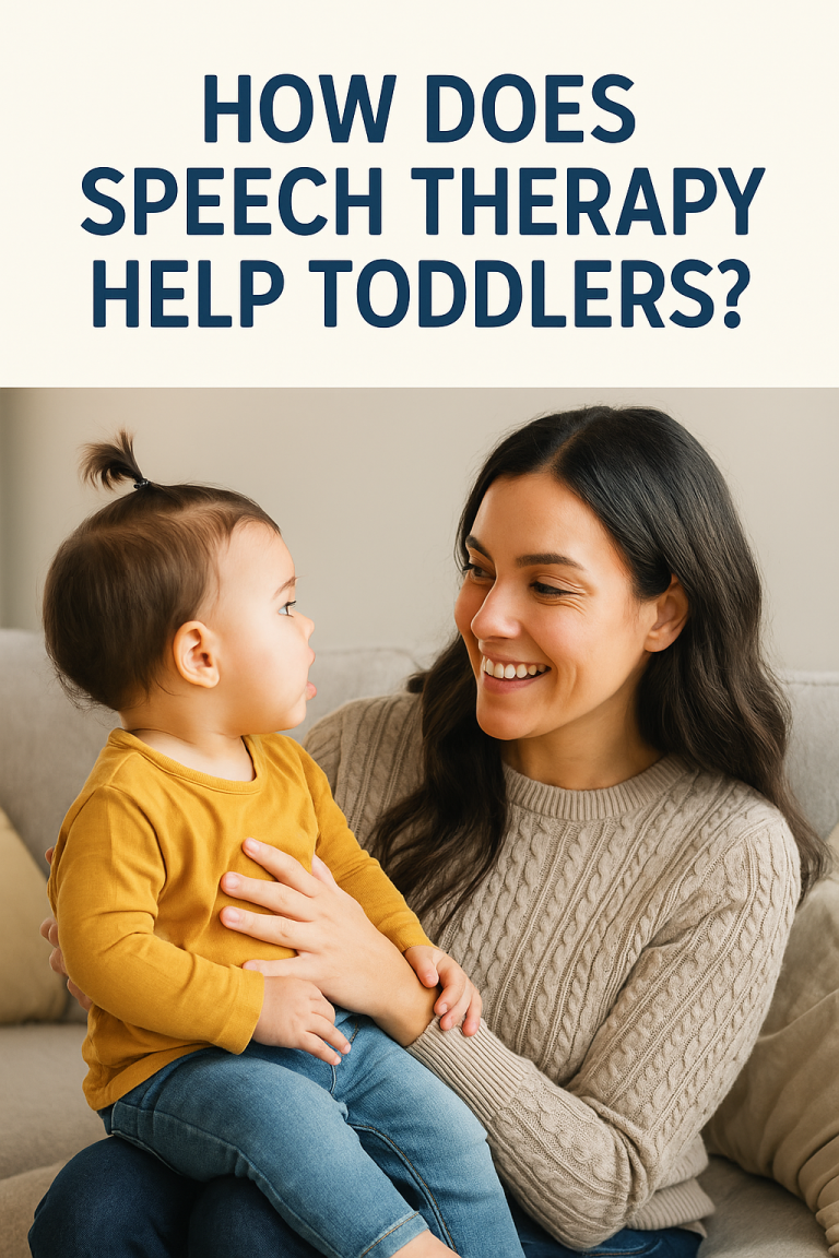 How Does Speech Therapy Help Toddlers? Jo Ann Gramlich, MS, CCC-SLP