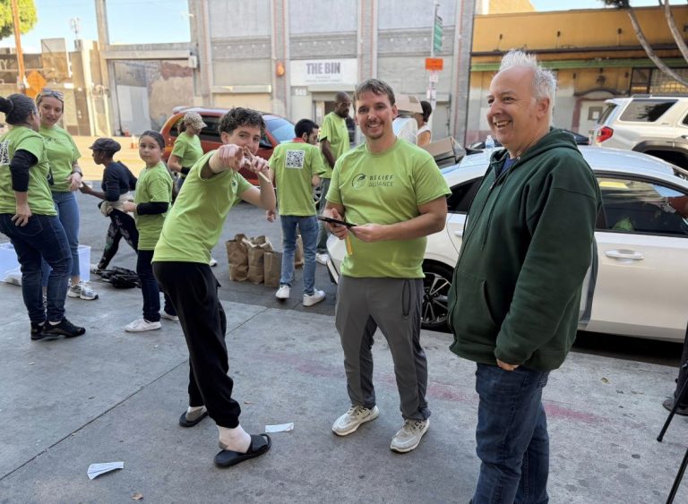 Relief Alliances Major Celebrity Outreach Effort on Skid Row Led by Jeremy McNally and Aiden McNally