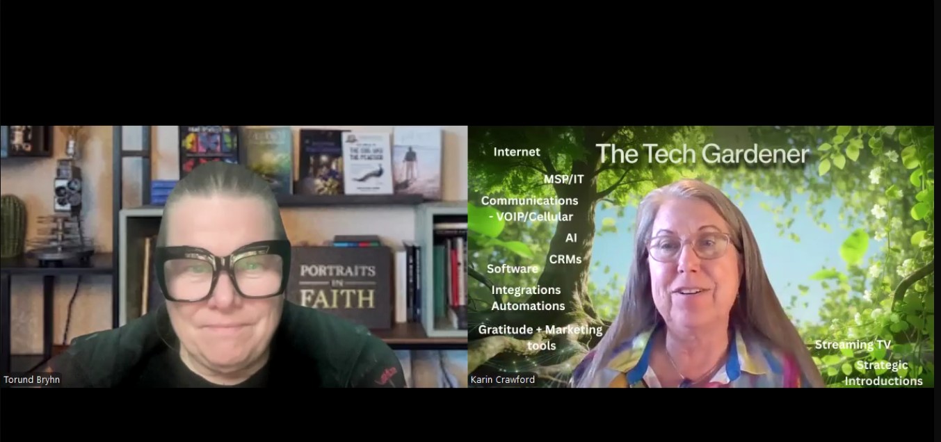 Find Your Clear, Authentic Voice with Torund Bryhn, Presented by Karin, The Tech Gardener