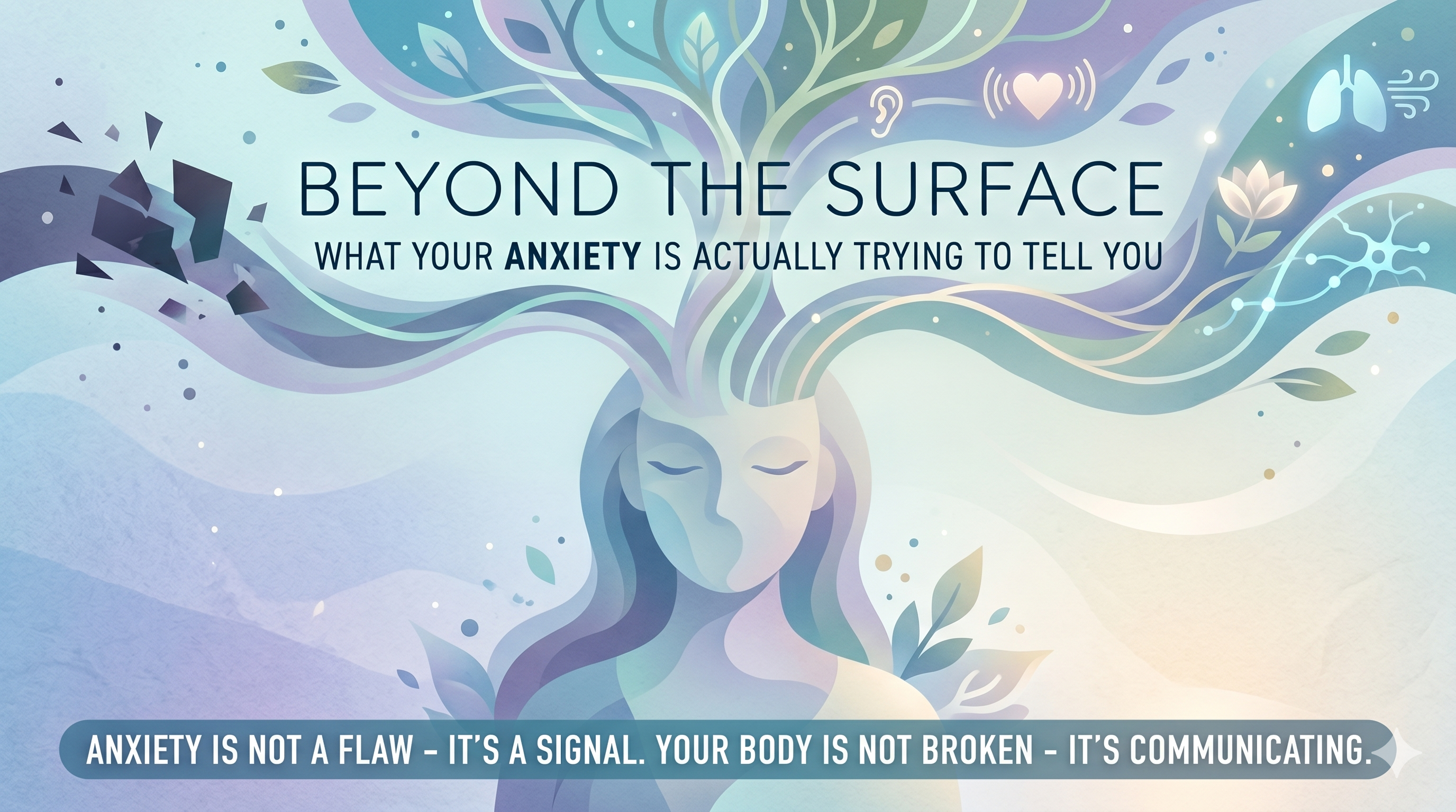 Beyond the Surface: What Your Anxiety is Actually Trying to Tell You!