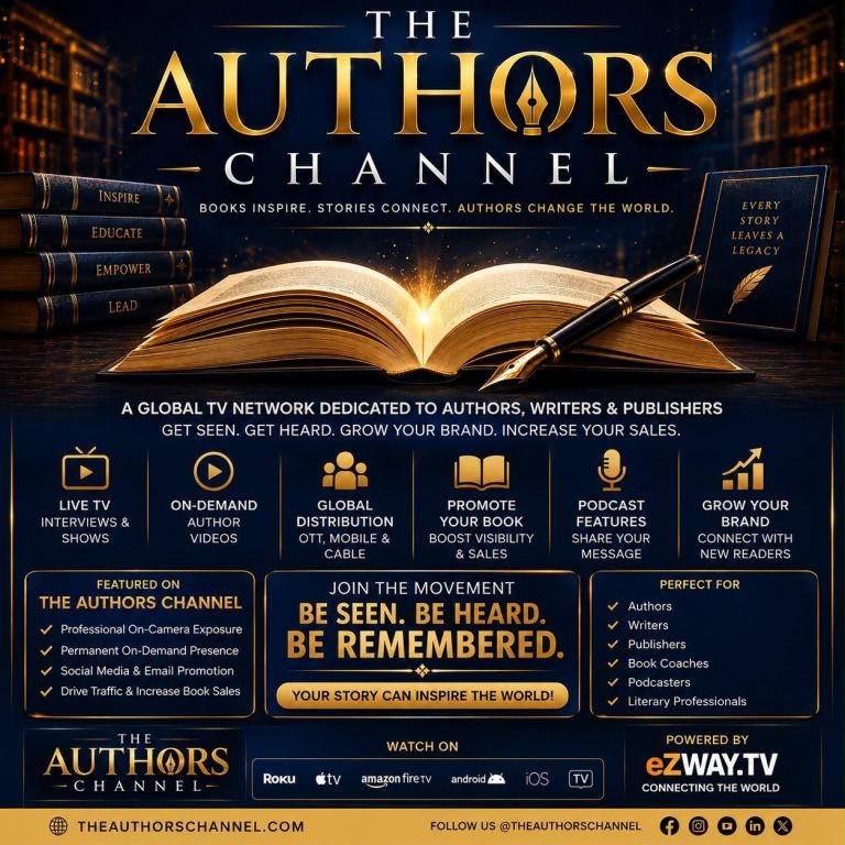 The Buzz Is Building: The Authors Channel Is Coming to eZWay TV  Something exciting is coming to eZWay TV.