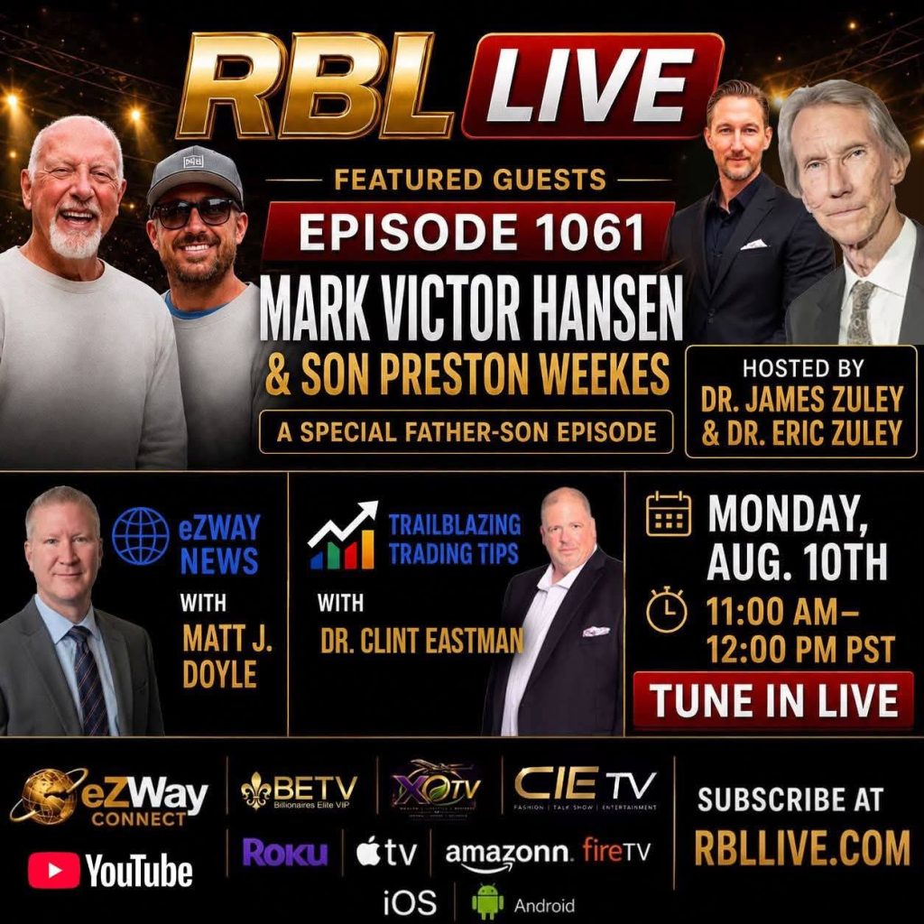 Upcoming Interview: RBL LIVE episode with Marc Victor Hansen & son Preston Weeks