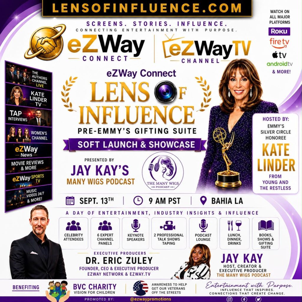 LENS OF INFLUENCE: A PRE-EMMYS CELEBRITY VISIBILITY EXPERIENCE WITH 7.5+ MILLION IN COMBINED SOCIAL MEDIA REACH