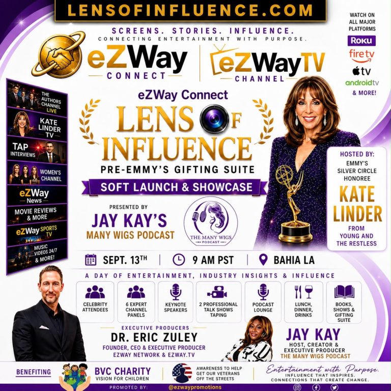 LENS OF INFLUENCE: A PRE-EMMYS CELEBRITY VISIBILITY EXPERIENCE WITH 7.5+ MILLION IN COMBINED SOCIAL MEDIA REACH