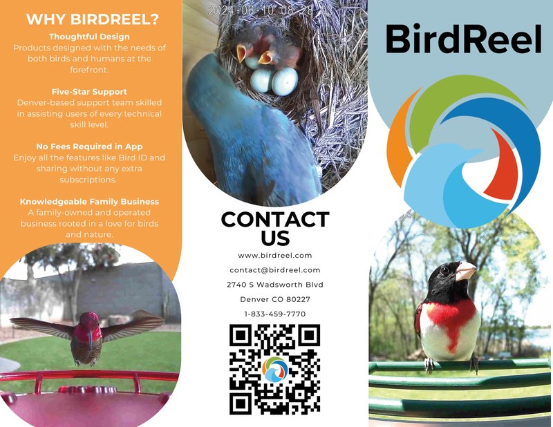 BirdReel Product TriFold Download