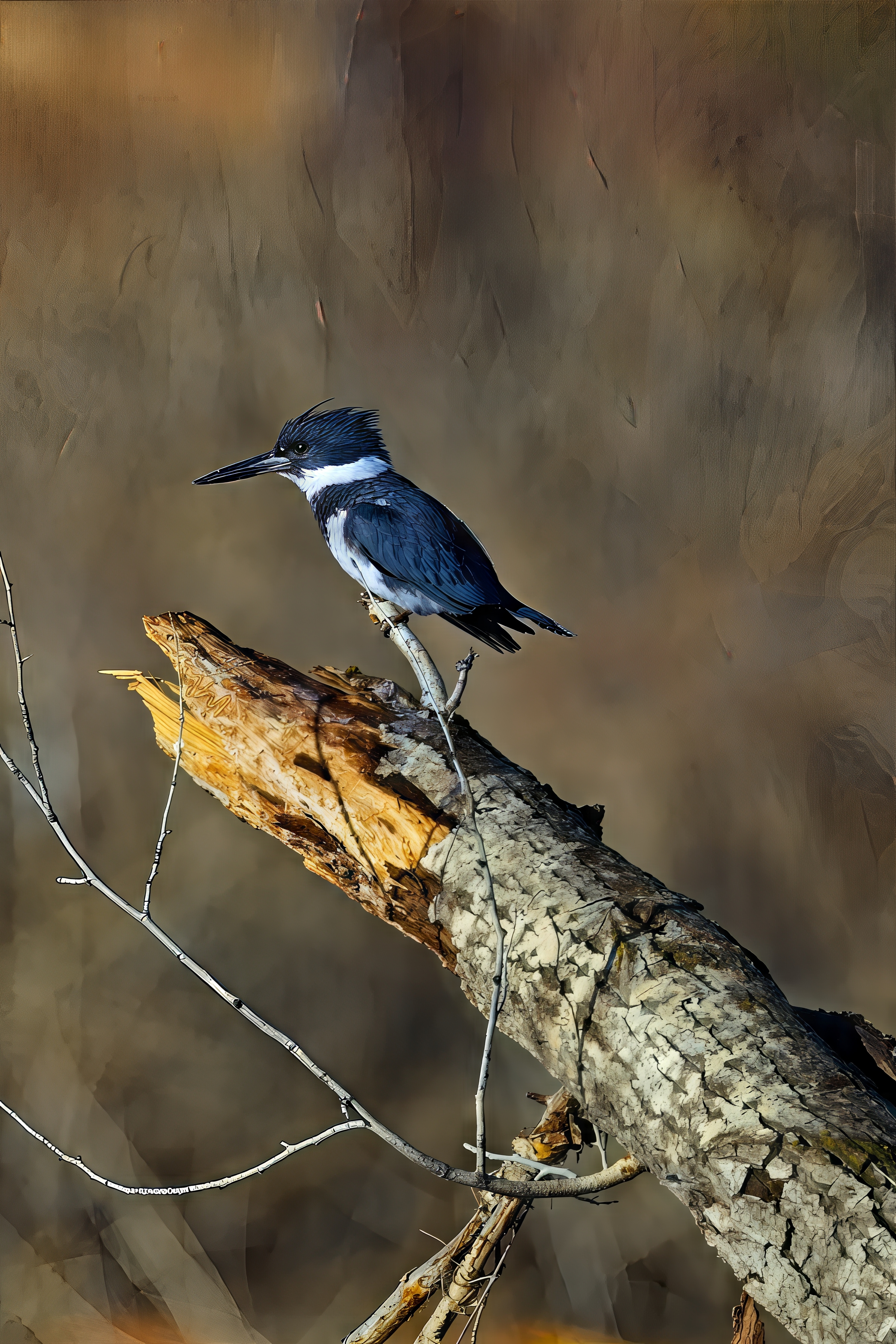 Fw: Heron and Kingfisher at Chatfield