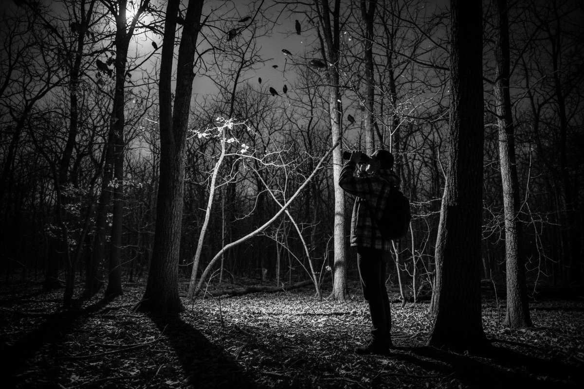 Birding in the Dark: Using Infrared to Catch Nocturnal Backyard Visitors
