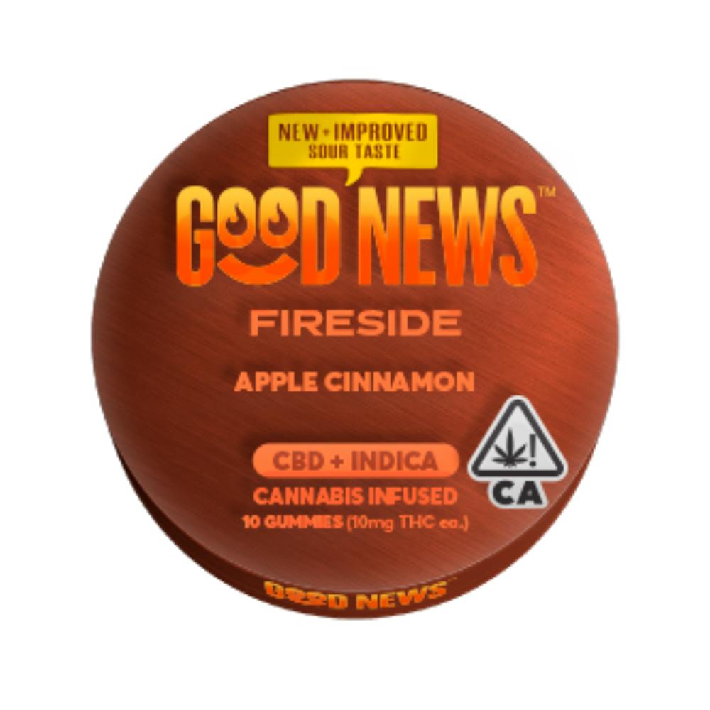 Good News Fireside Apple Cinnamon Sour Gummies - image 1