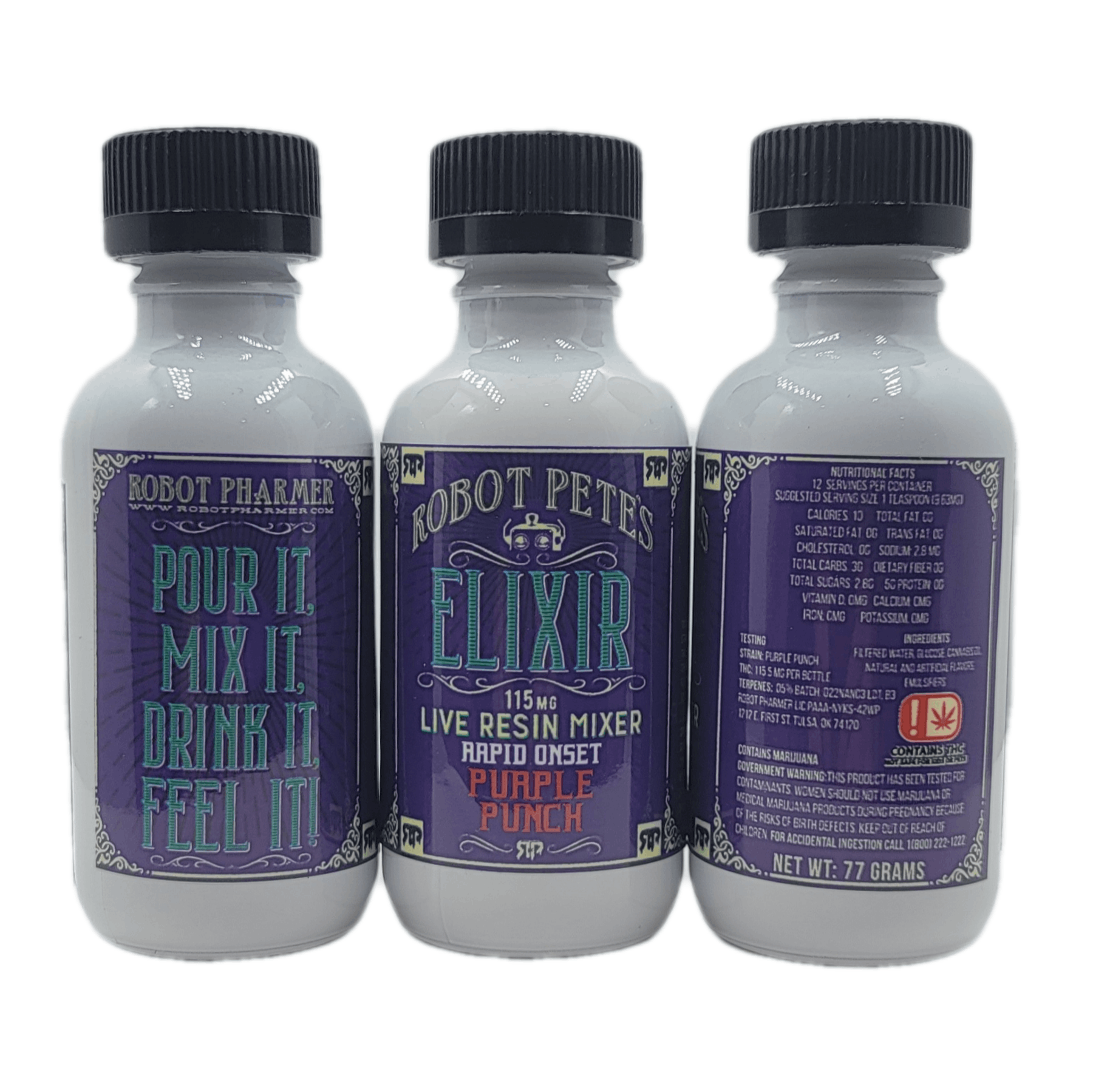 Elixir 100mg Live Resin - Purple Punch - image 1
