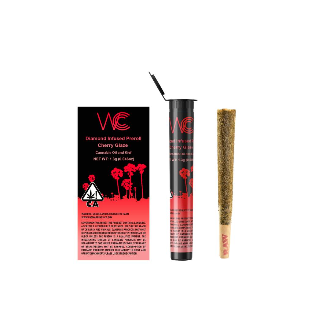 WCCC | Cherry Glaze Diamond Preroll 1.3g - image 1