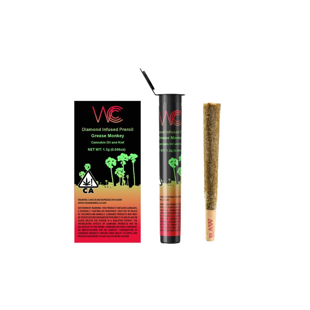 WCCC | Grease Monkey Diamond Preroll 1.3g - image 1