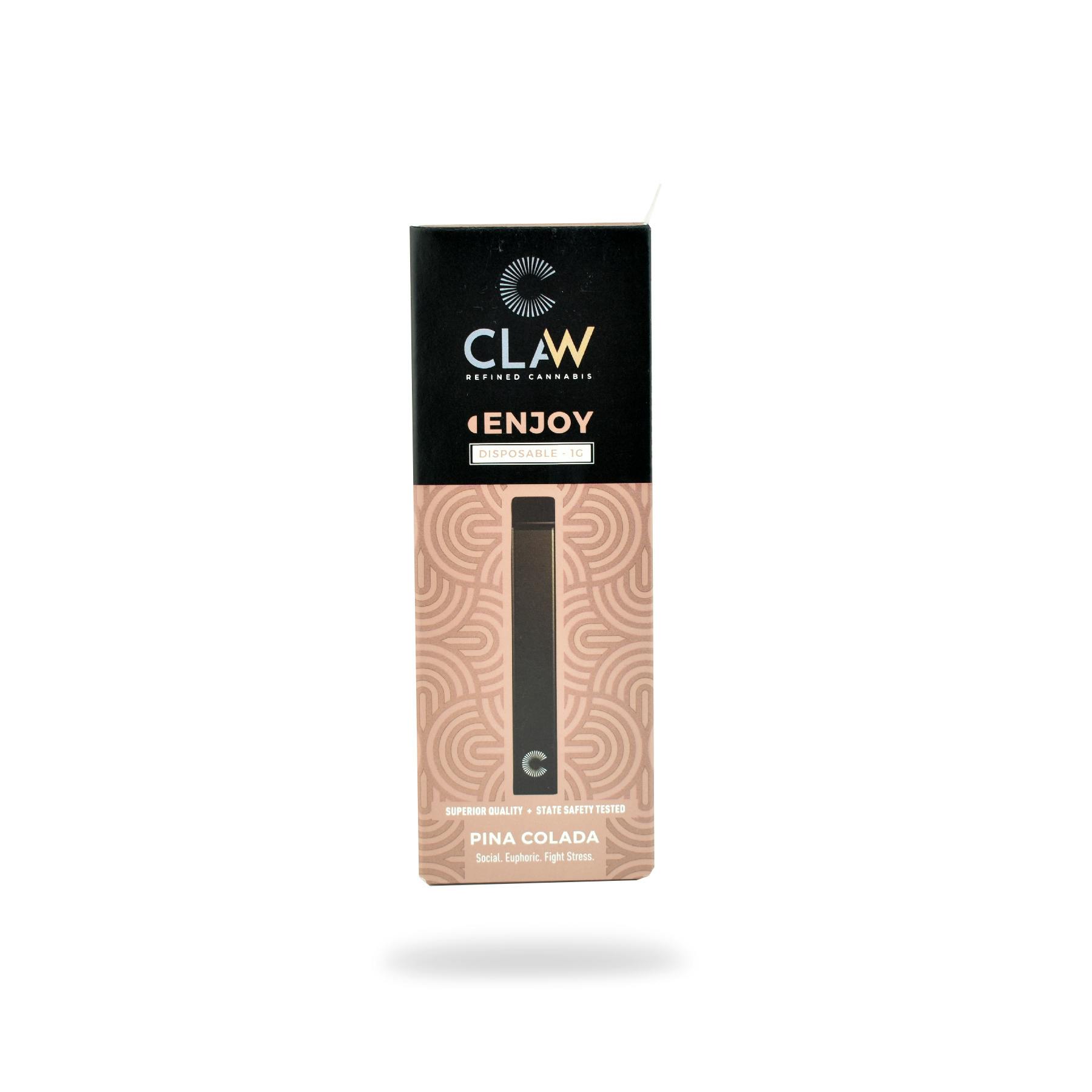 (MED) Pina Colada 1G Disposable Vape - Claw - image 1