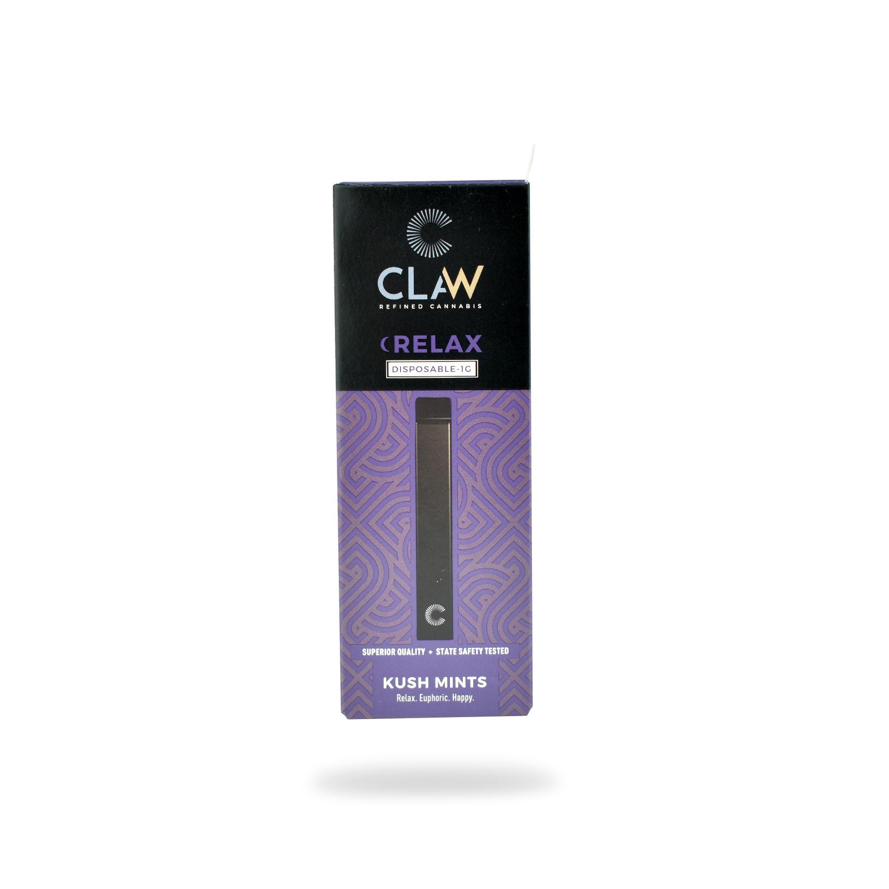 Kush Mints 1G Disposable Vape - Claw - image 1