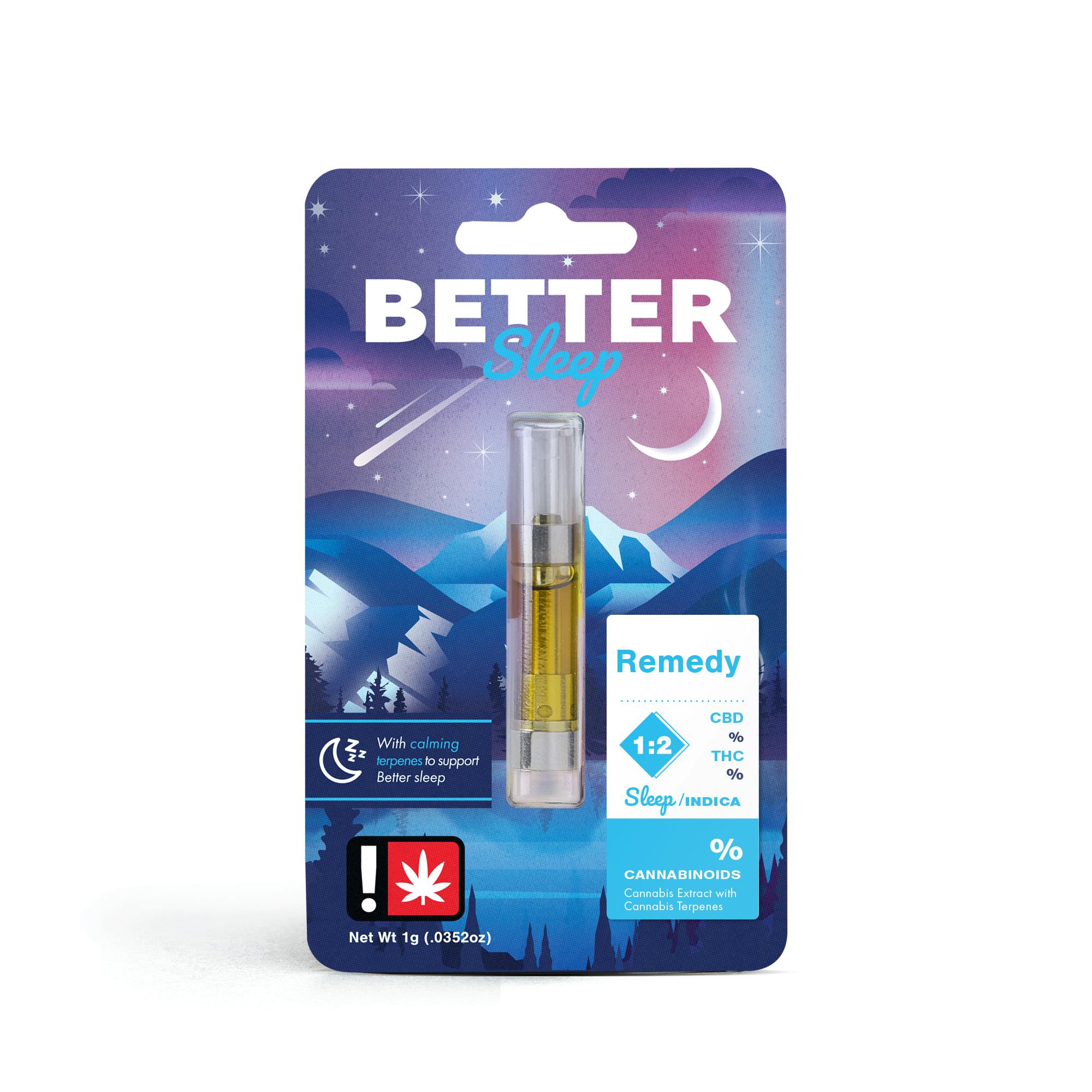 Remedy 1:2 Effects Cartridge 1g - image 1
