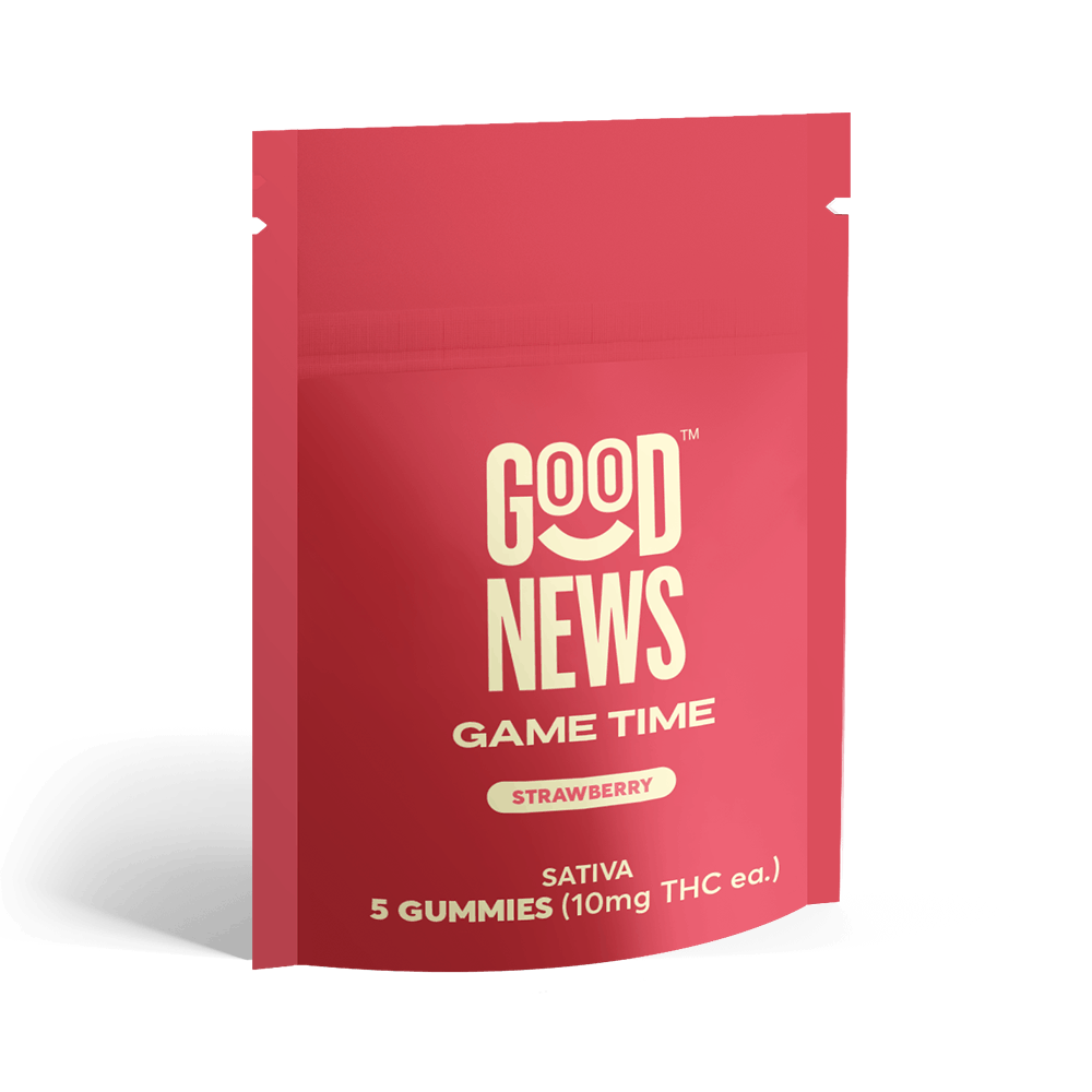 Good News Game Time Strawberry Gummies - image 1