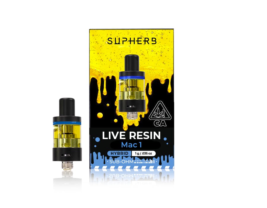 Supherb - MAC-1 Hybrid Live Resin Cartridge 1g - image 2