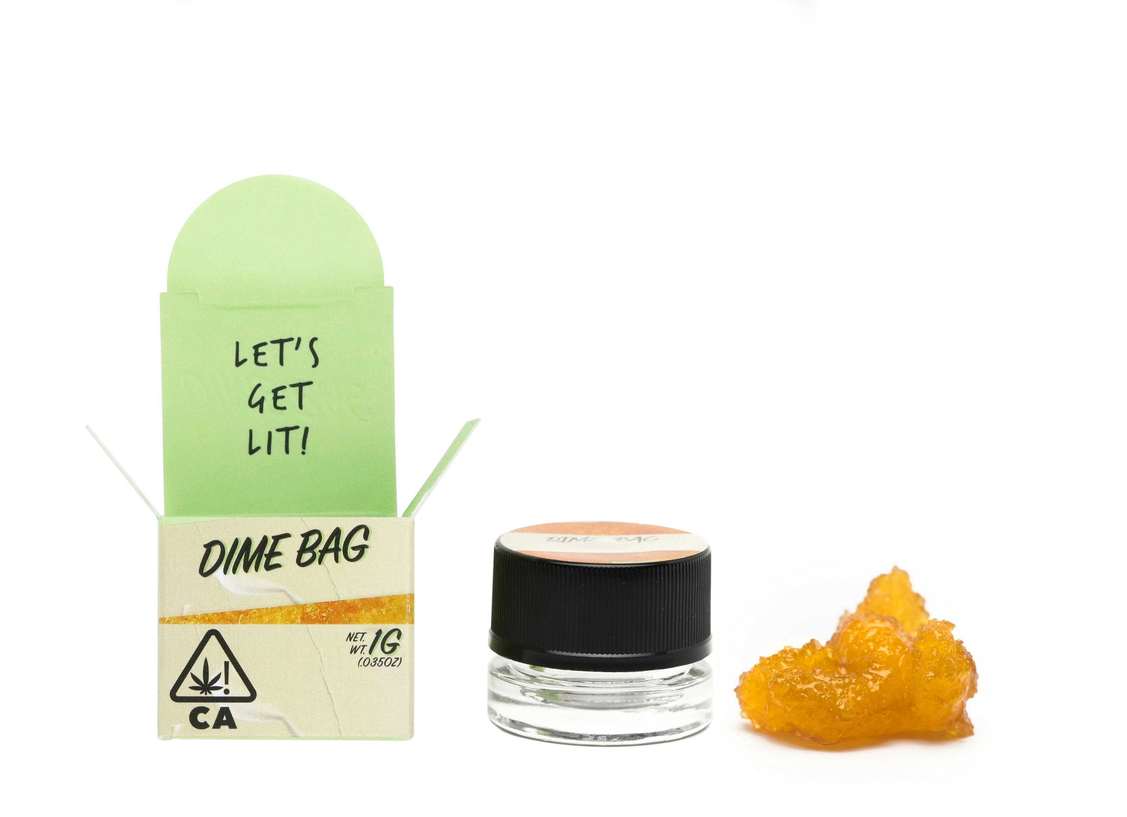 Dime Bag | Wreckless Rainbow Extract Hybrid (1g) - image 1