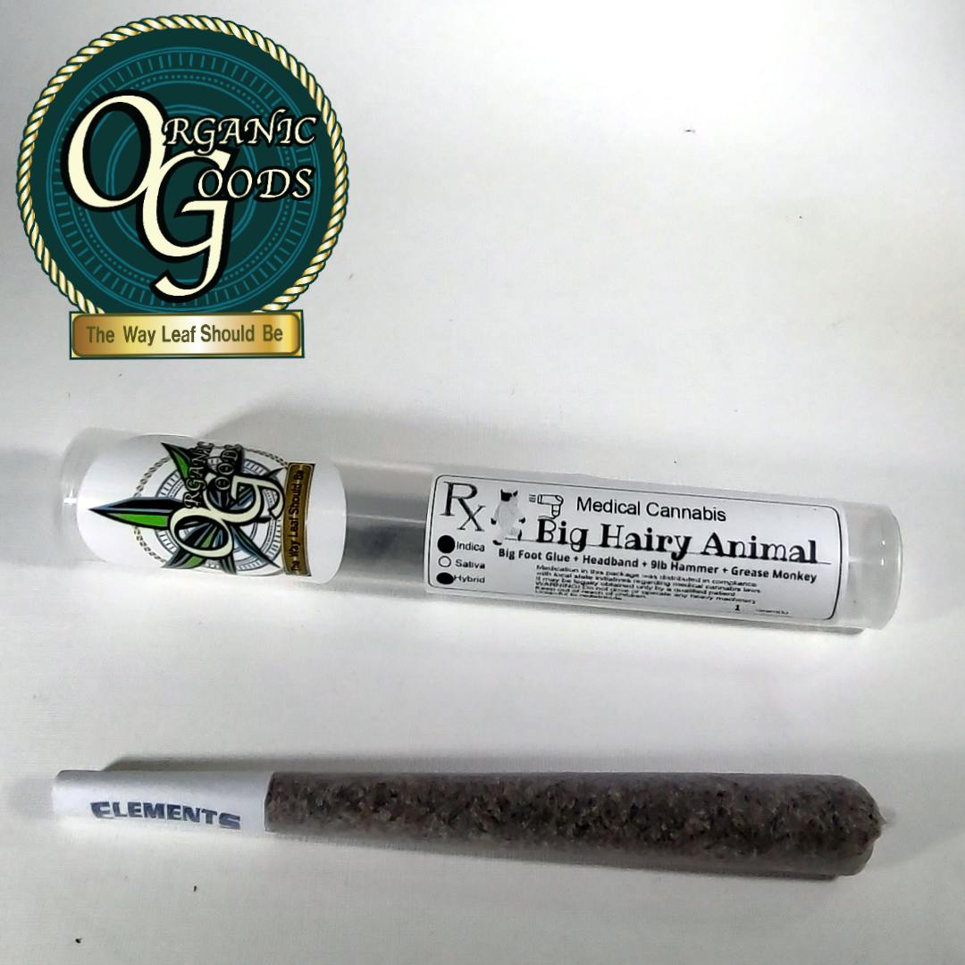 Big Hairy Animal Pre-Roll 1g - image 1