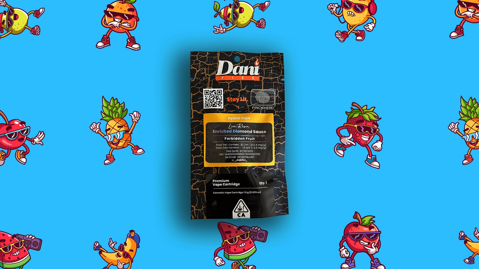 Forbidden Fruit- Live Resin Diamond Sauce Cartridge - 1g - image 3