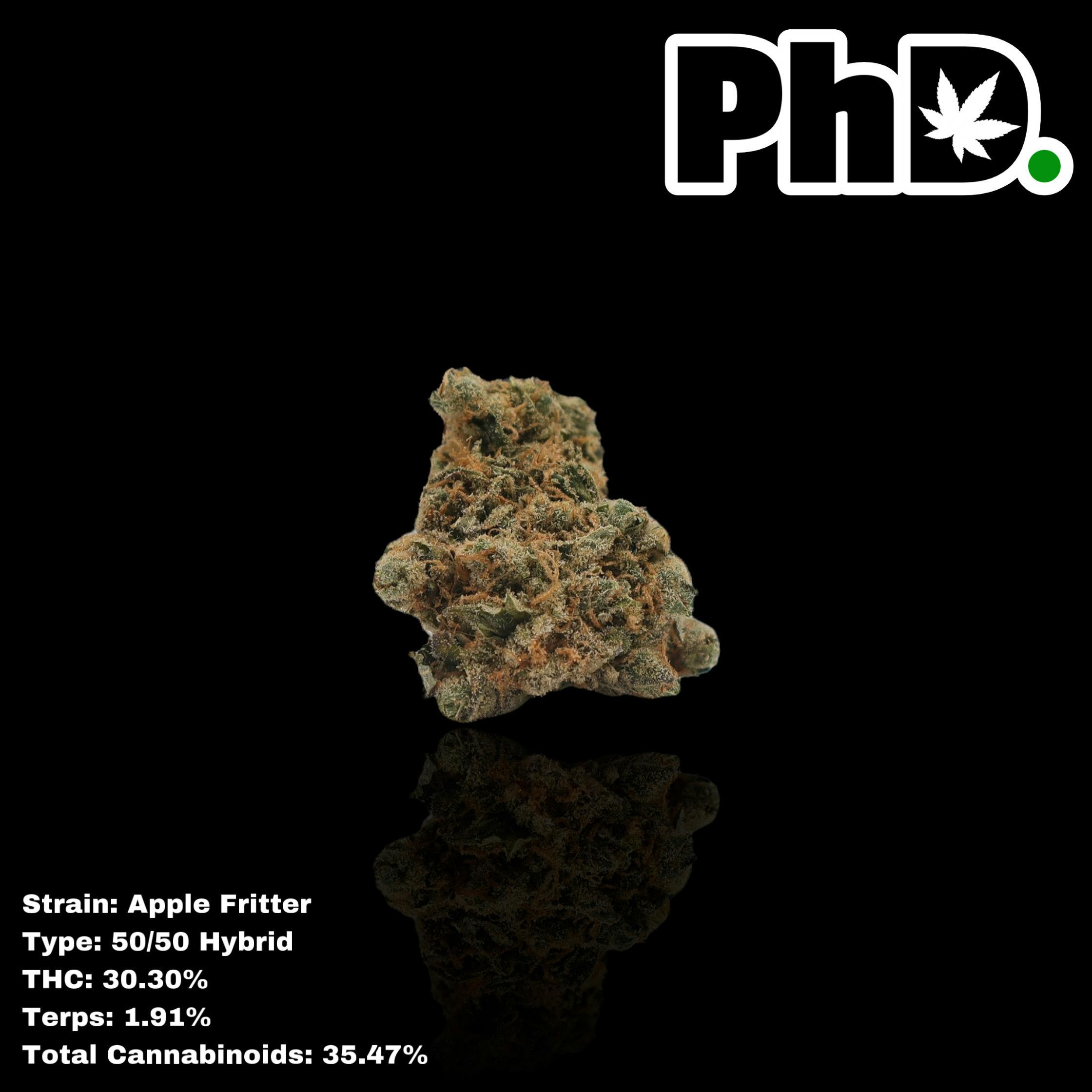 PhD Indoor Flower - Apple Fritter - 30.30% THC - image 1