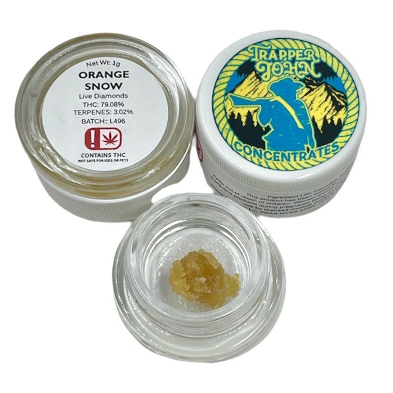 Concentrate 1g - Orange Snow Trapper John - image 1
