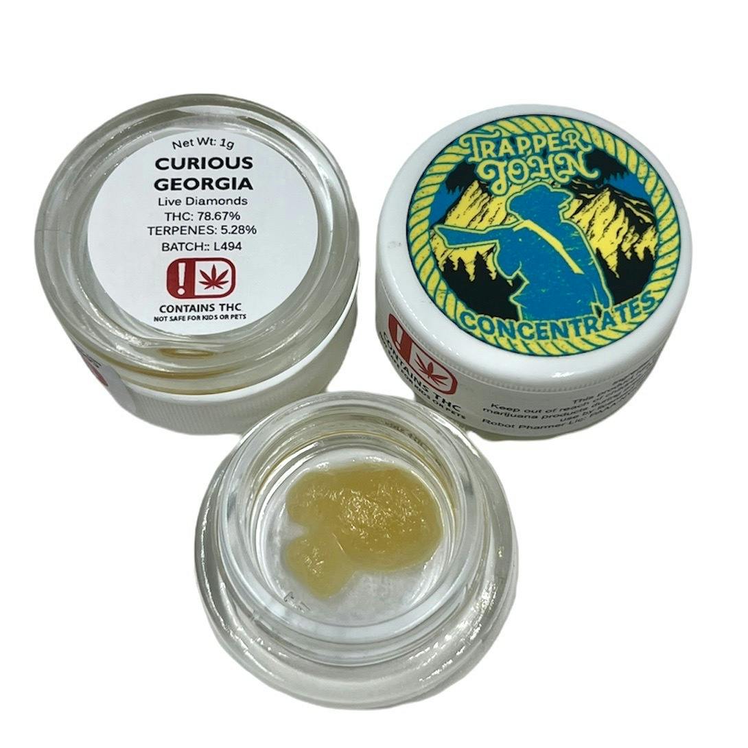Concentrate 1g - Curious Georgia Trapper John - image 1