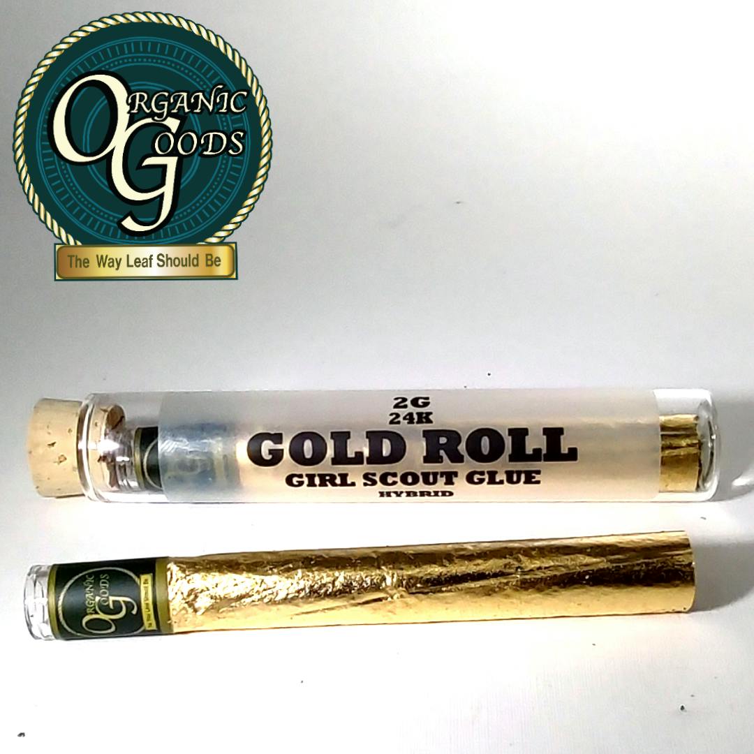 Organic Goods Gold Roll Girl Scout Glue 2 G - image 1