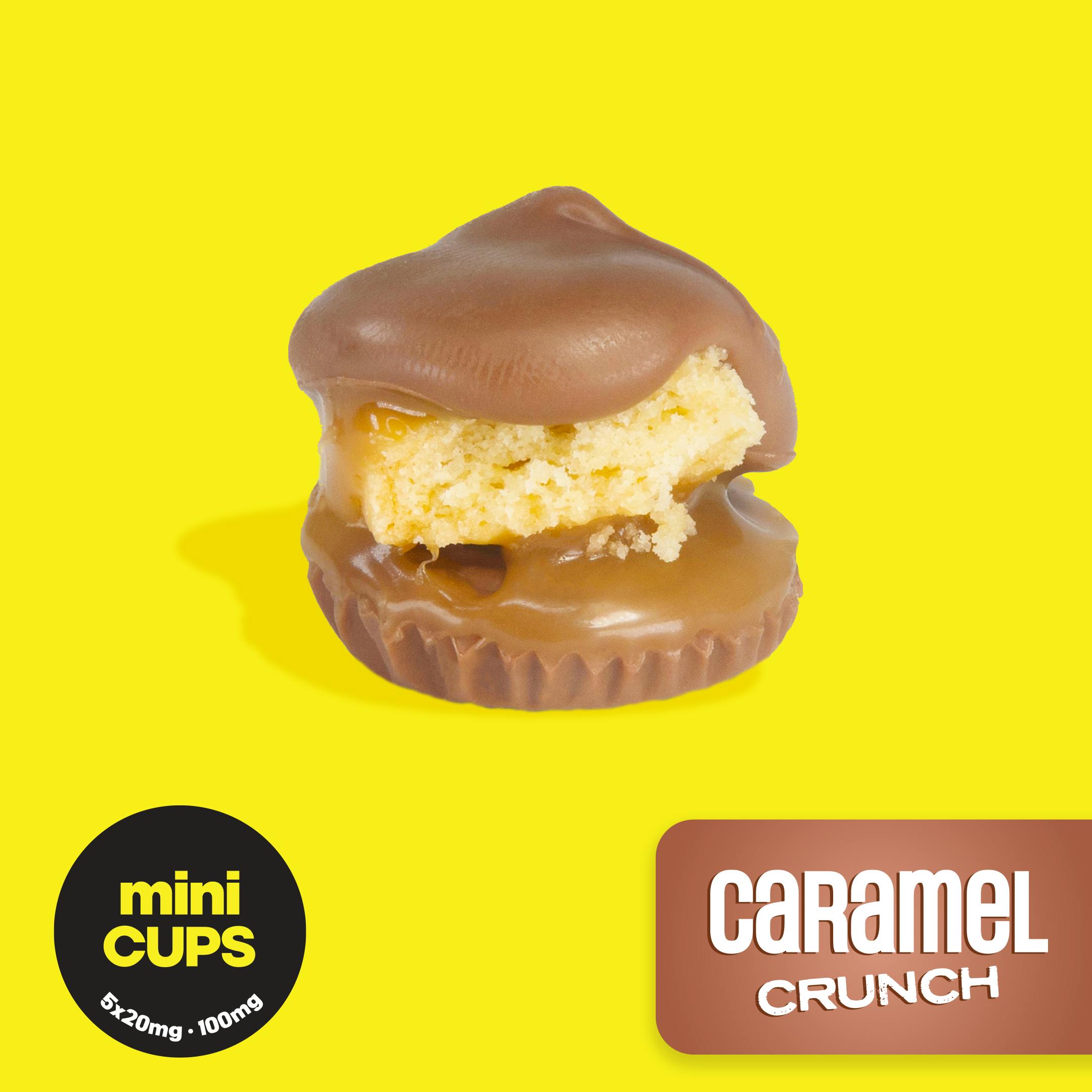 MINIS Caramel Crunch - 100MG Chocolate Cups - Covert Cups - REC - image 1