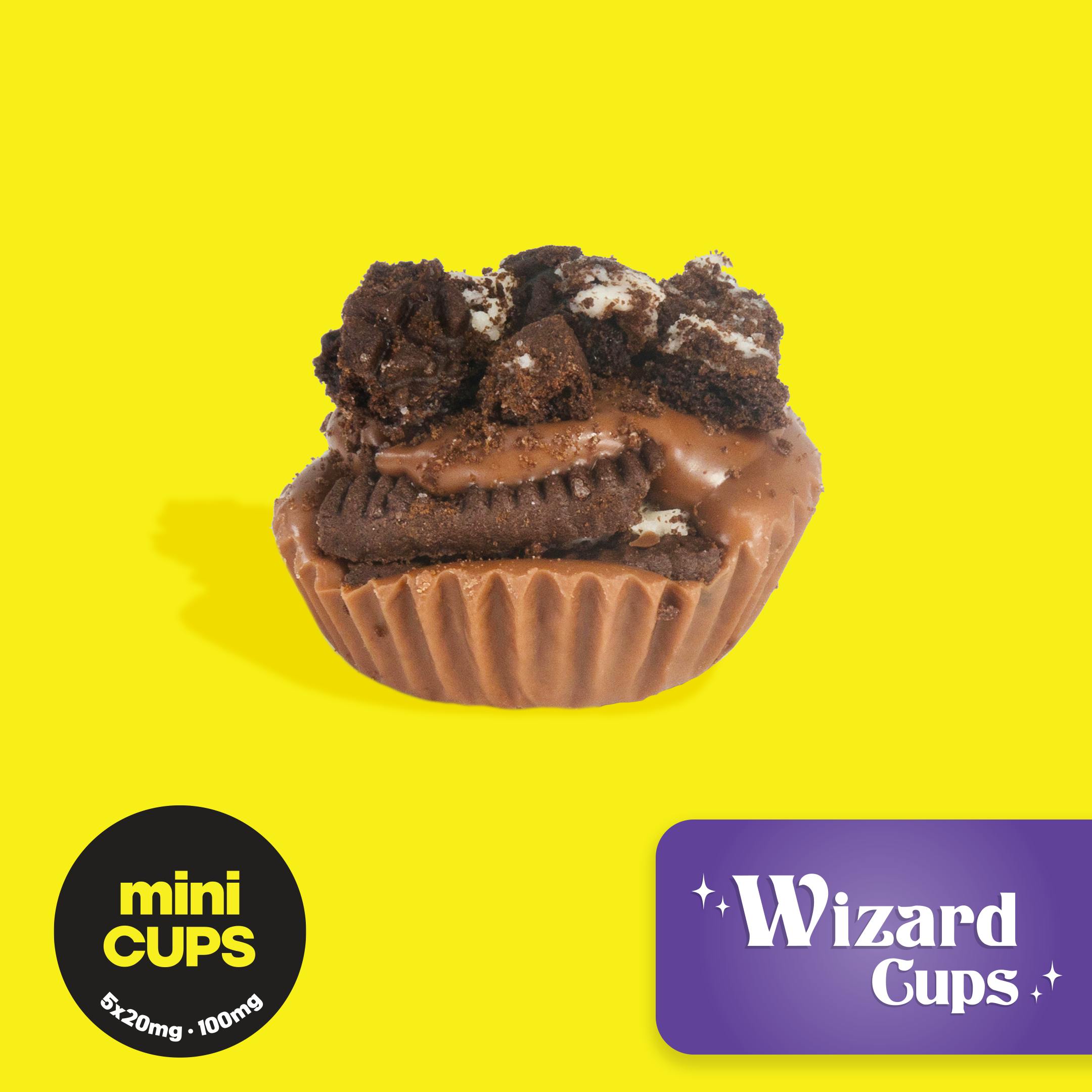 MINIS Wizard Cup - 100MG Chocolate Cups - Covert Cups - REC - image 1