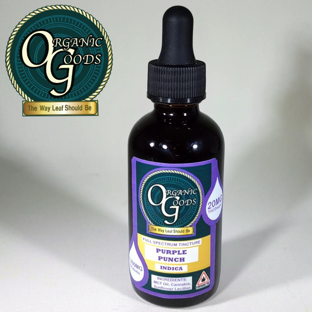 OG 1100 MG THC Full Spectrum Tincture Purple Punch - image 1
