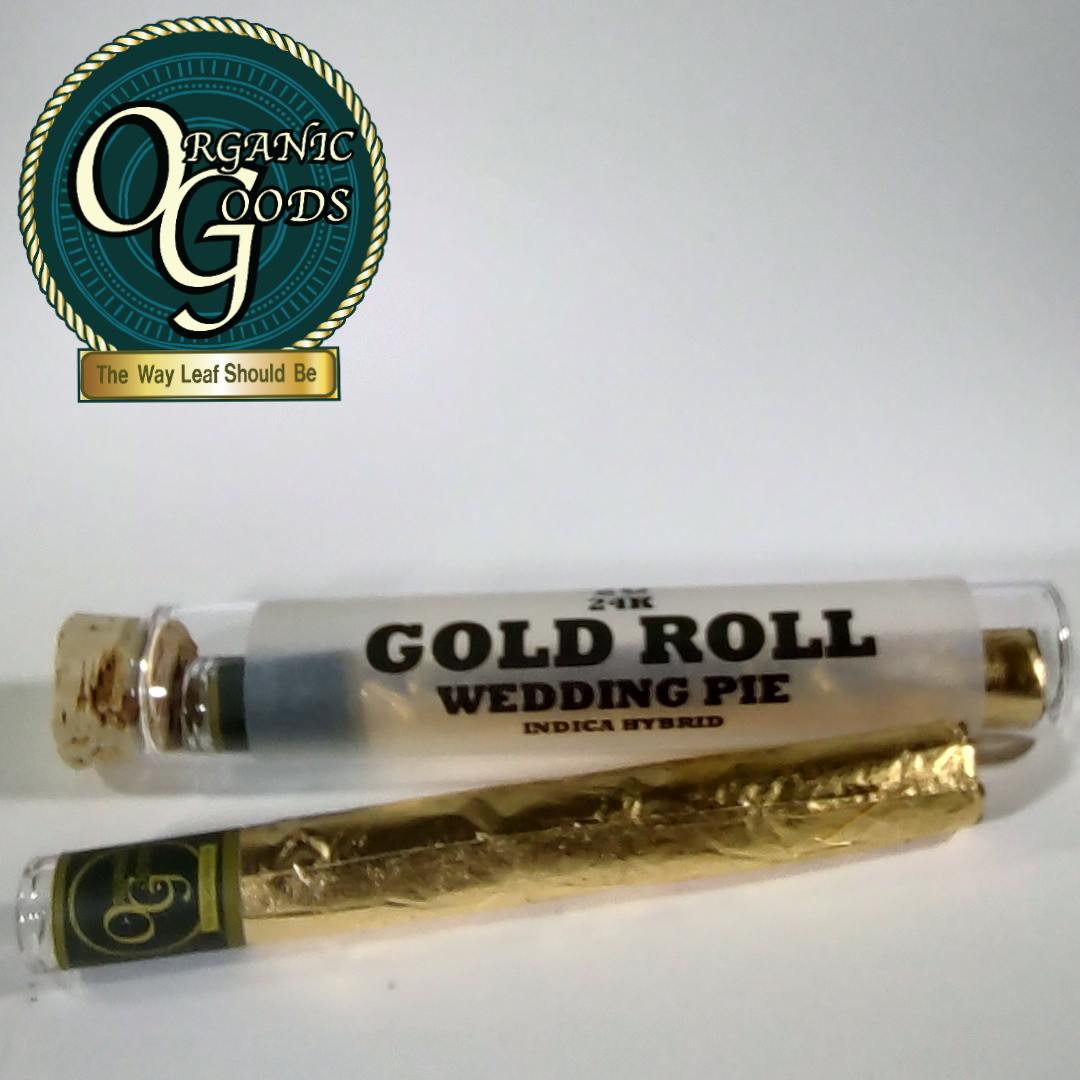 Gold Roll Wedding Pie Pre-Roll 2g - image 1
