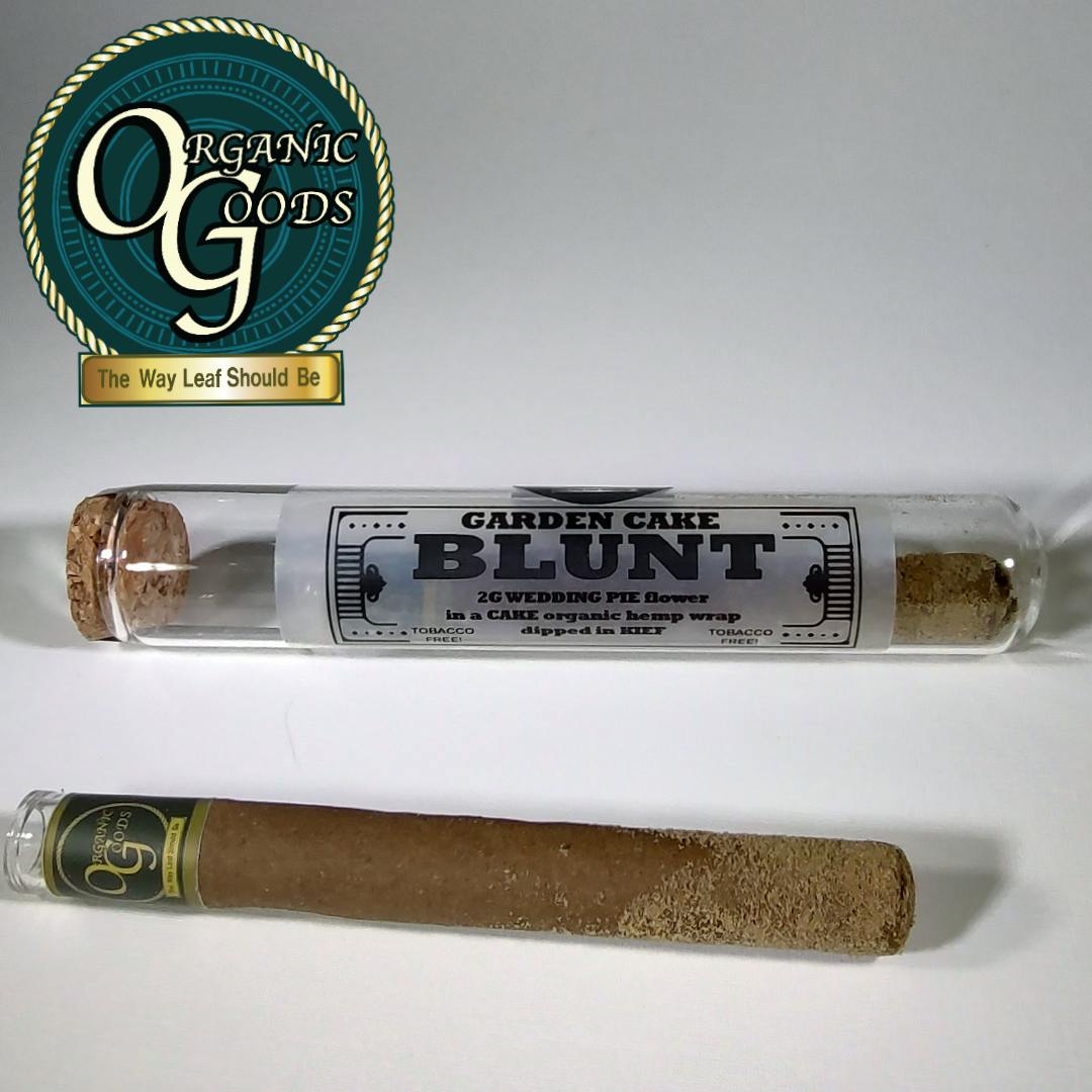 Garden Cake Blunt Dipped in Kief 2g - image 1