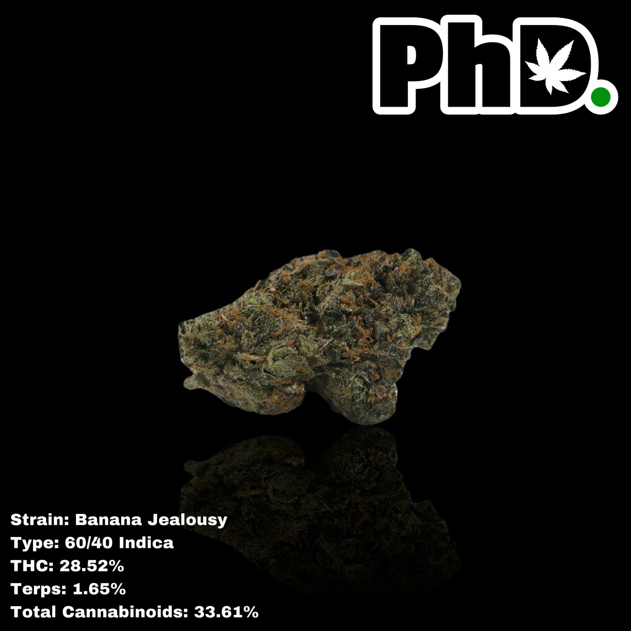 PhD Indoor Flower - Banana Jealousy - 28.52% THC - image 1
