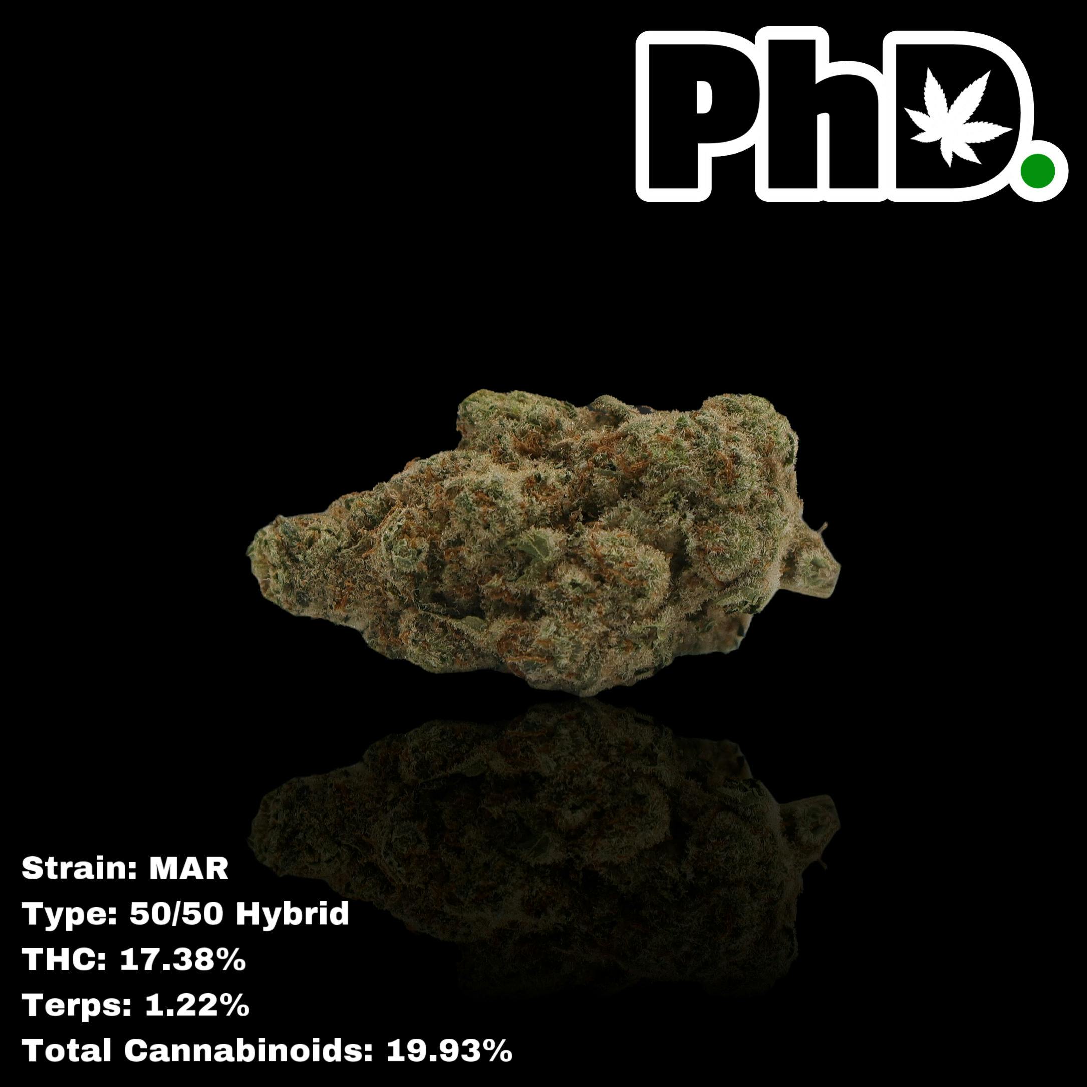 PhD Indoor Flower - MAR - 17.38% THC - image 1