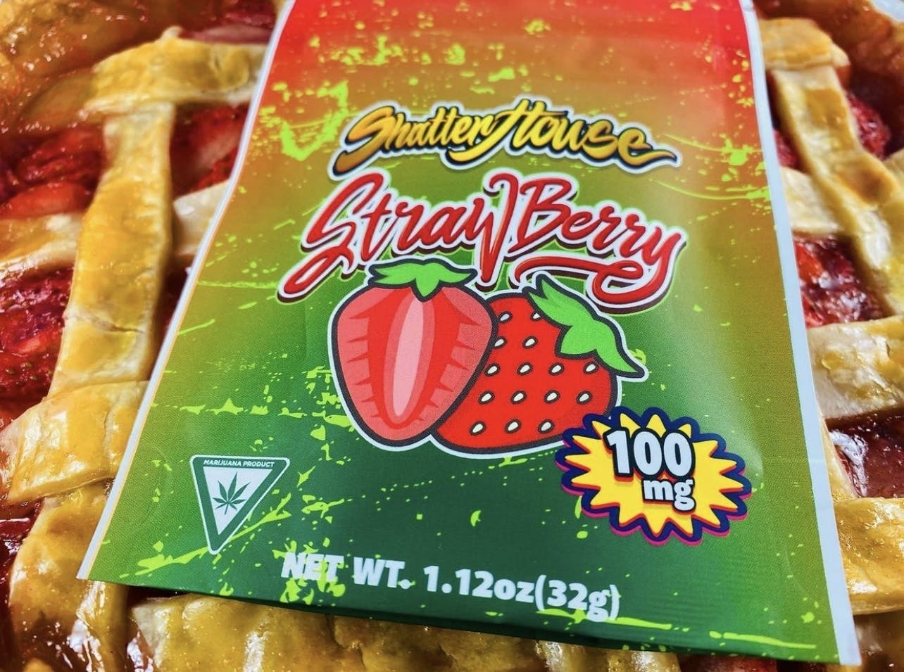 SHATTER HOUSE l Strawberry Kiwi 100mg - image 1