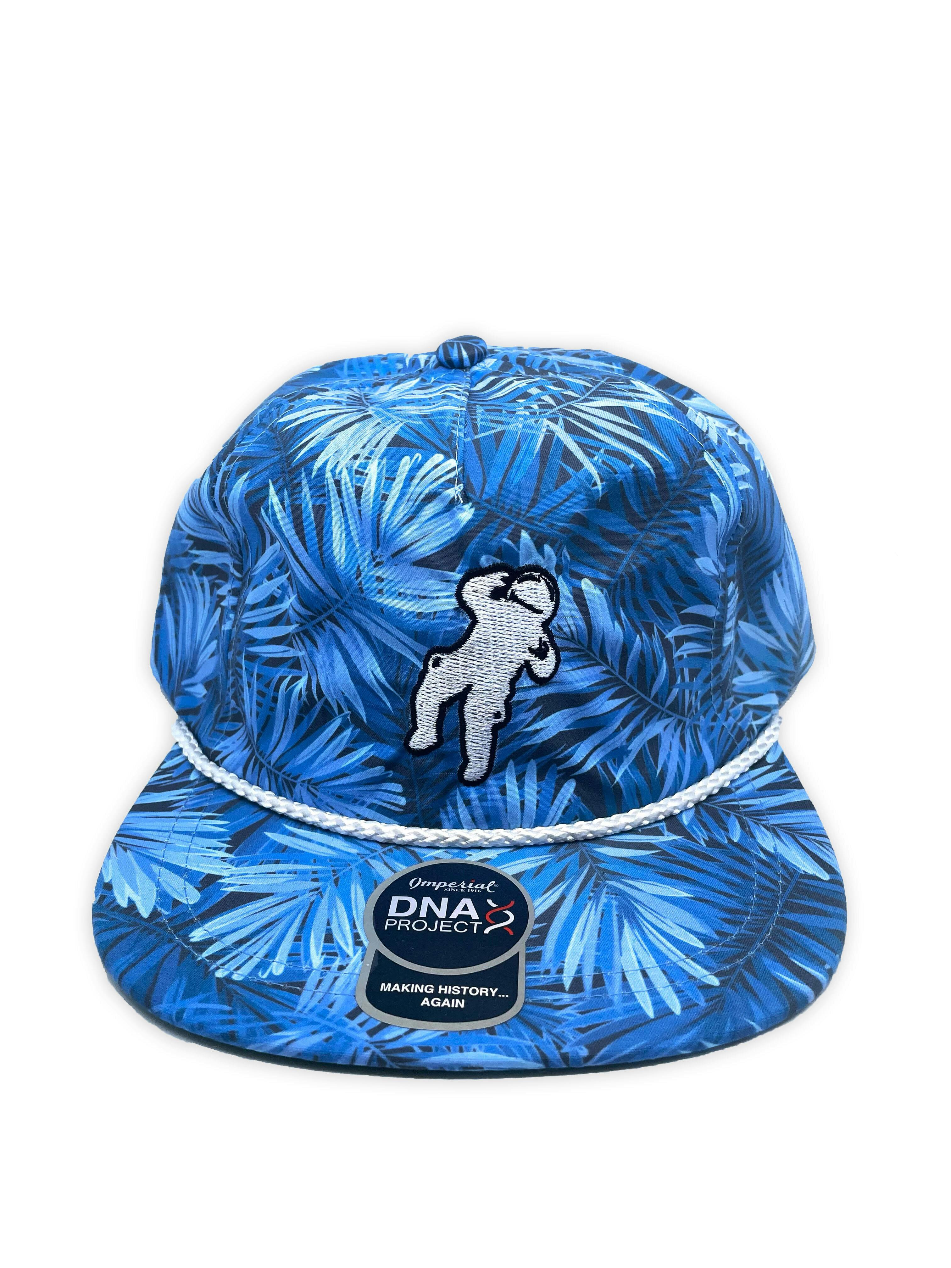 Blue Tropic 5-Pannel Hat - image 1