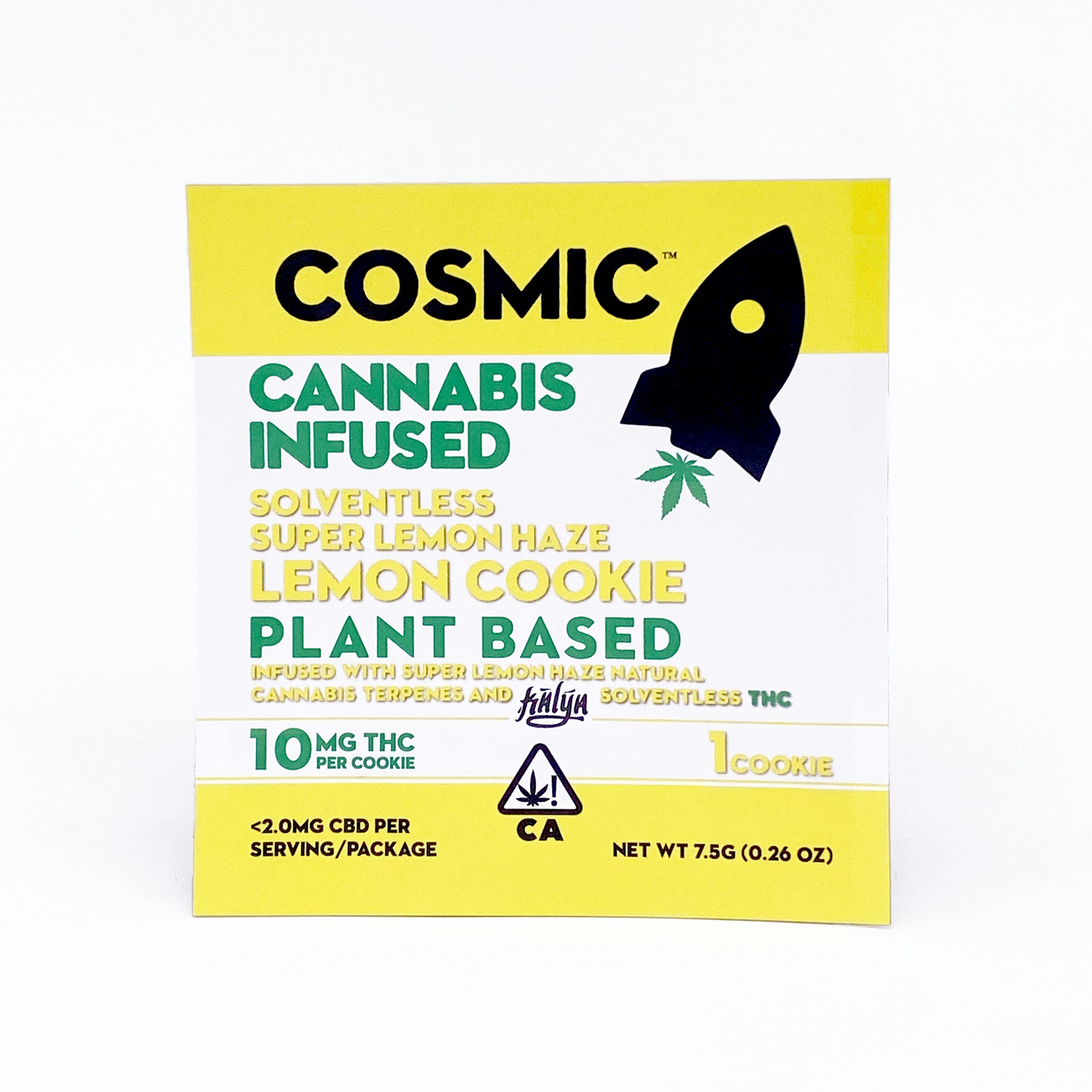 Solventless Super Lemon Haze Lemon Cookie 10 MG - image 1