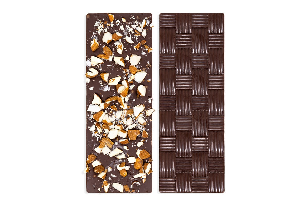 Craft Chocolate Bar - Dark Chocolate Salted Almond 1000mg THC - image 3