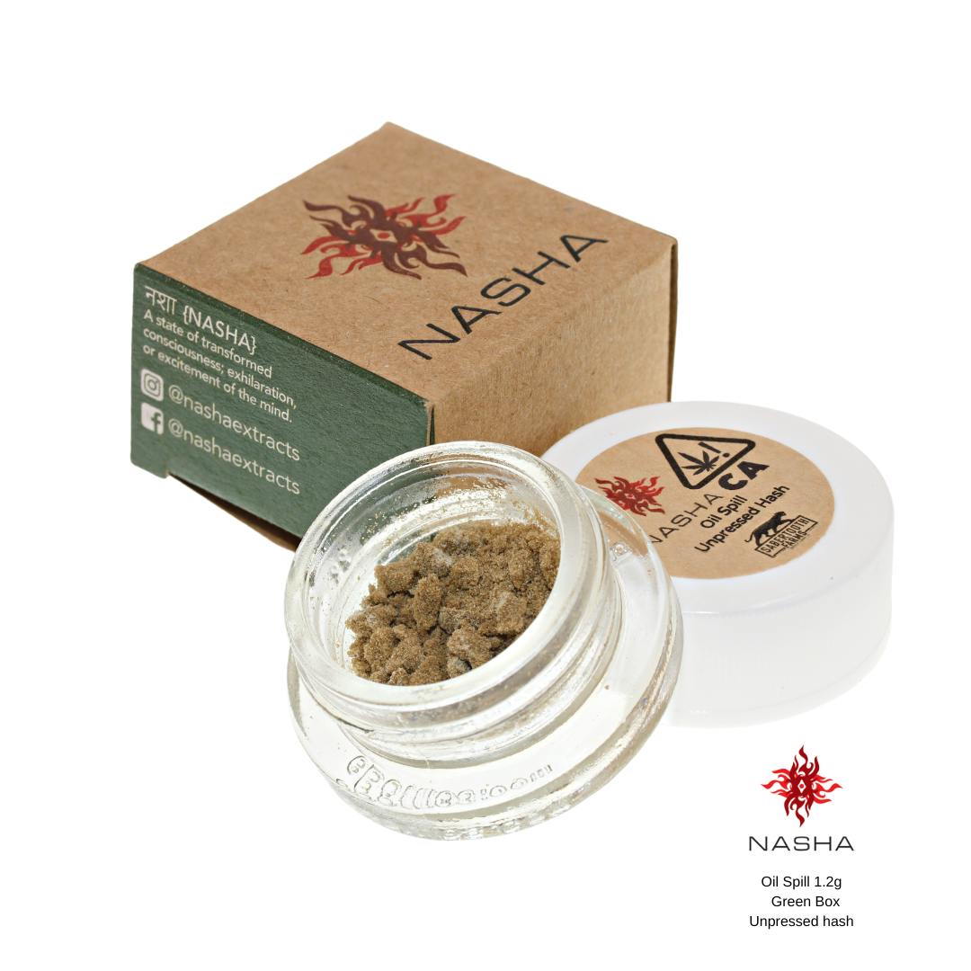 Oil Spill 1.2g Green Unpressed Hash (Sabertooth) - image 4