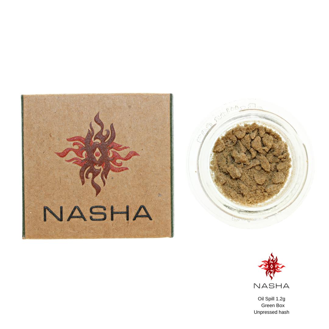 Oil Spill 1.2g Green Unpressed Hash (Sabertooth) - image 3