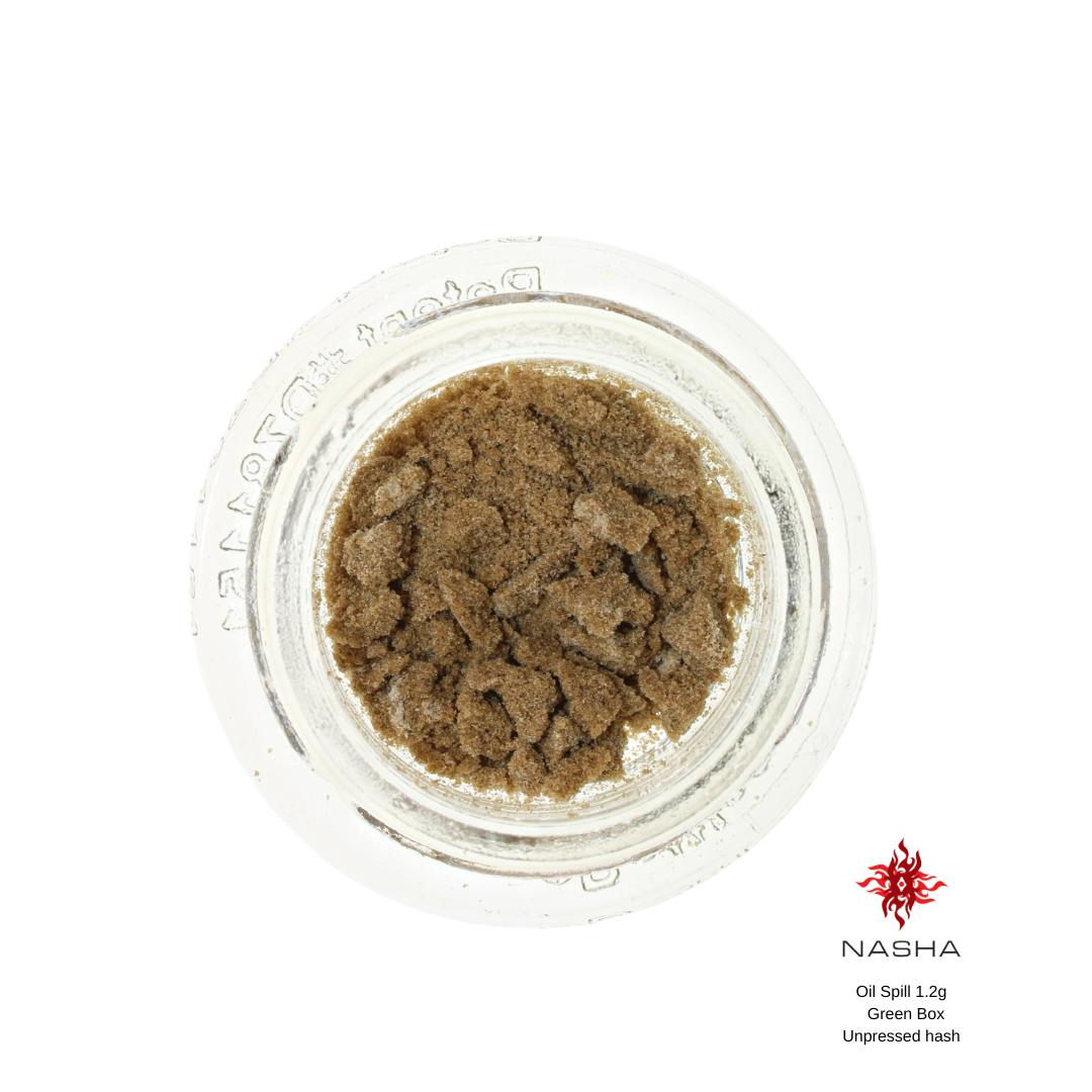 Oil Spill 1.2g Green Unpressed Hash (Sabertooth) - image 1