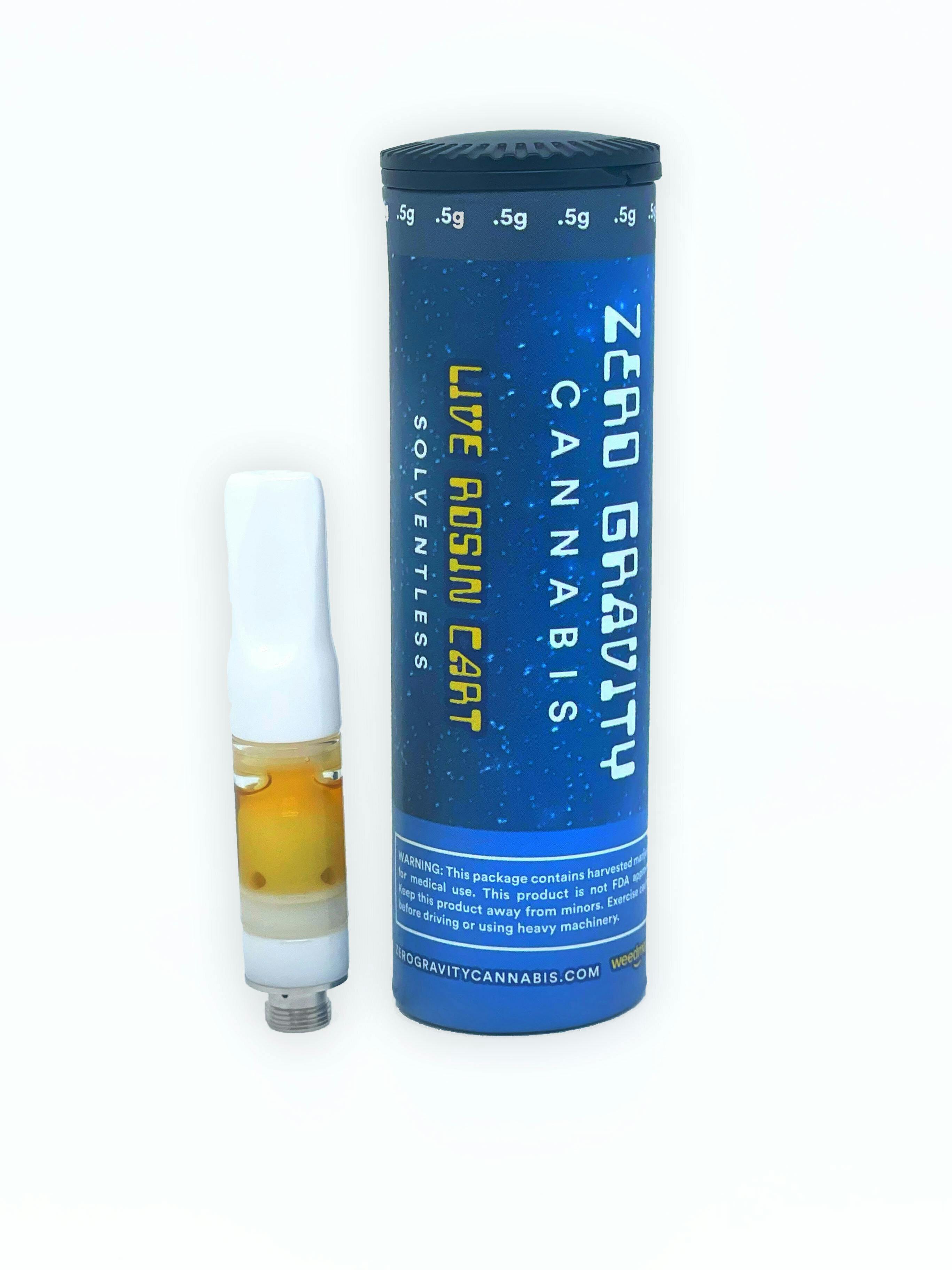 .5g Solventless Live Hash Rosin Cart - image 1