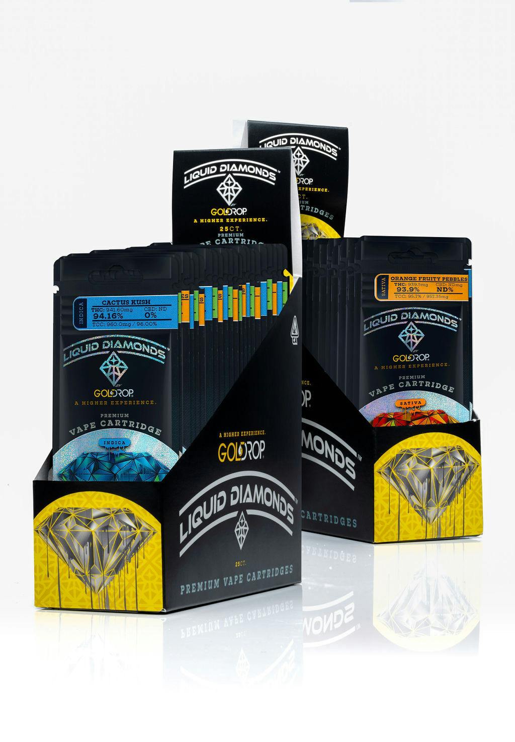Orange GMO Liquid Diamonds® Cartridge - 1 Gram - image 2